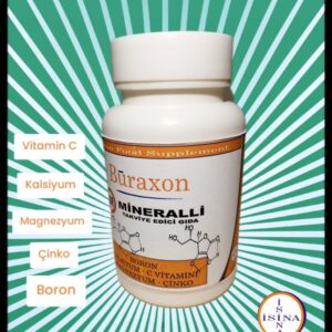 Buraxon Bor içeren gıda takviyesi Vitamin mineral Tablet boron supplement - Görsel 5