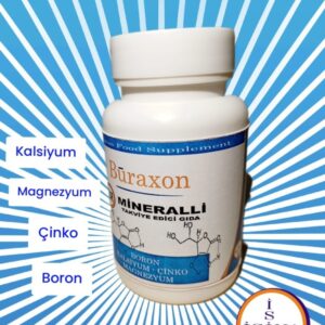 Buraxon Bor gıda takviyesi Vitamin Tablet boron supplement - Görsel 6