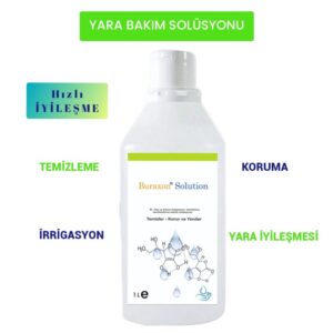 Buraxon Yara Bakım Solüsyonu 1Litre - Görsel 1